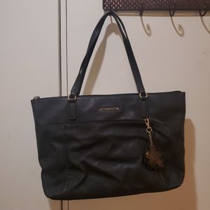 Liz Claiborne Black Tote 2/20